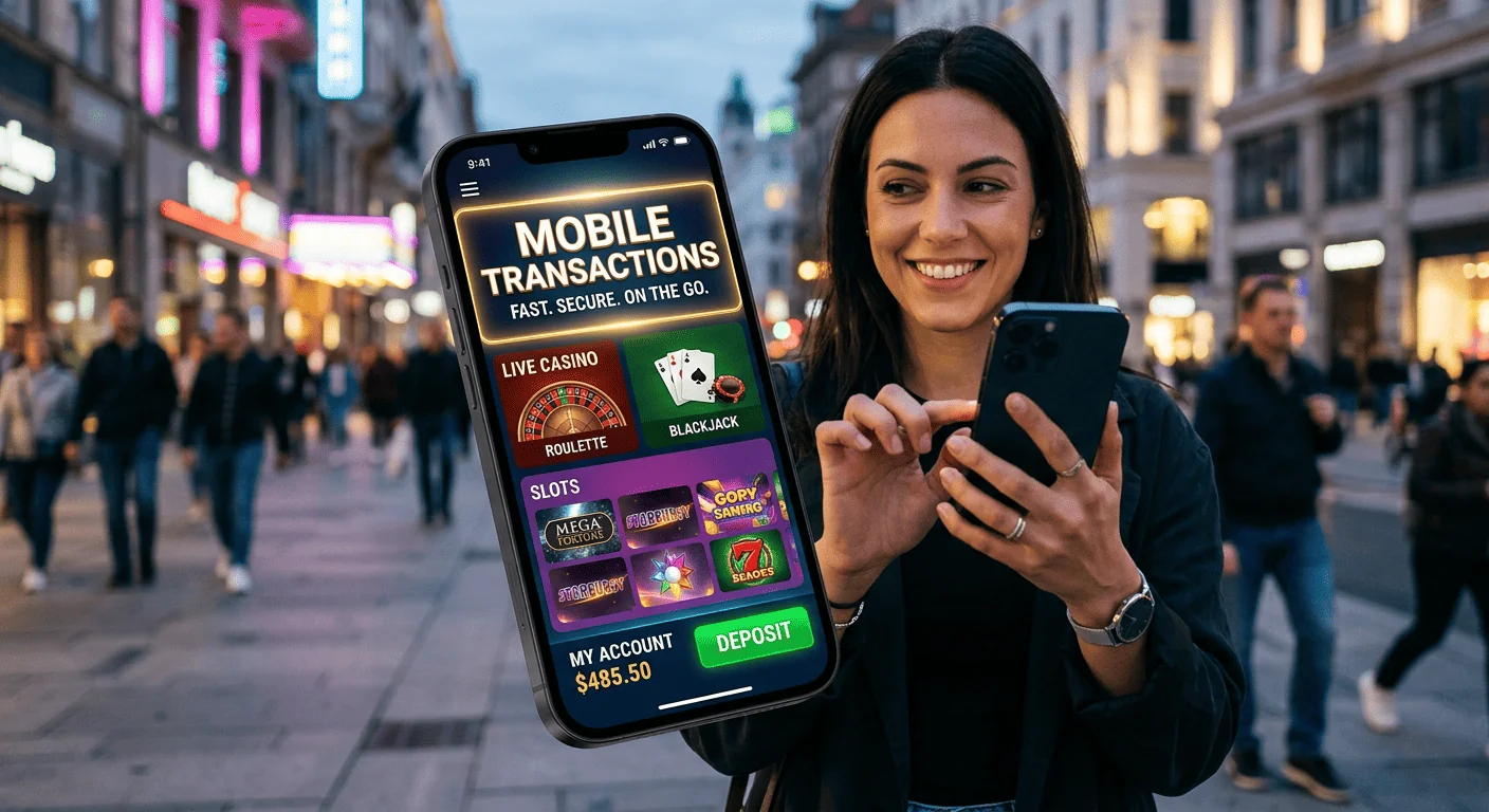 Play immersive casino slots via mobile app
